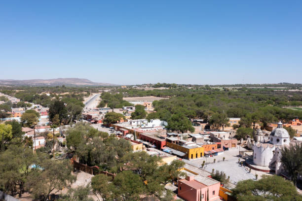 istock High angle view of Atotonilco, Mexico 1312799551