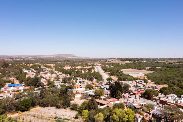 istock High angle view of Atotonilco, Mexico 1312799574