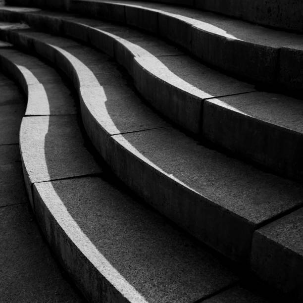 istock Abstract architecture design of cement stairway 1312802698