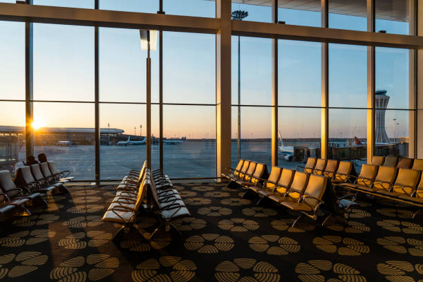 istock View of Empty Airport Terminal Waiting Area 1312815762