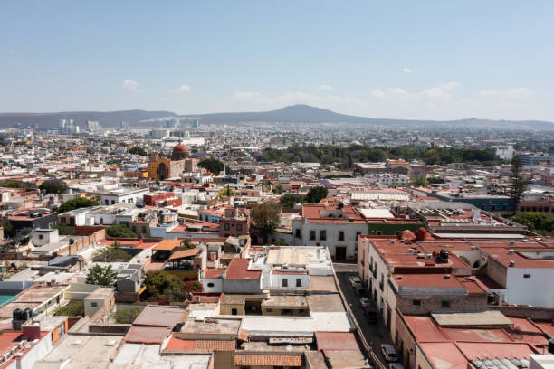 istock High angle view of Queretaro city, Mexico 1312816813