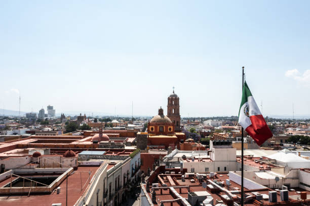 istock High angle view of Queretaro city, Mexico 1312817069