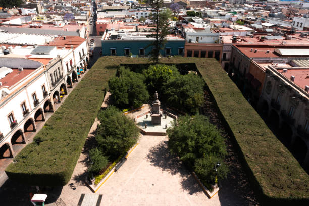 istock High angle view of Queretaro city, Mexico 1312817075