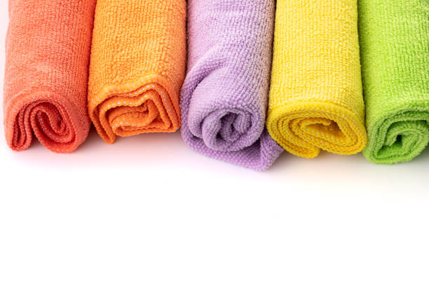 istock micro fiber rolled texture close-up colorfull 1312817093