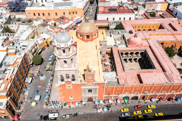 istock High angle view of Queretaro city, Mexico 1312817185