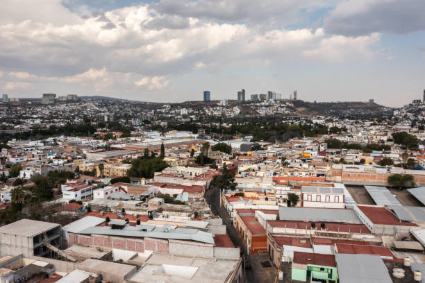 istock High angle view of Queretaro city, Mexico 1312817798