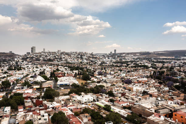 istock High angle view of Queretaro city, Mexico 1312818773