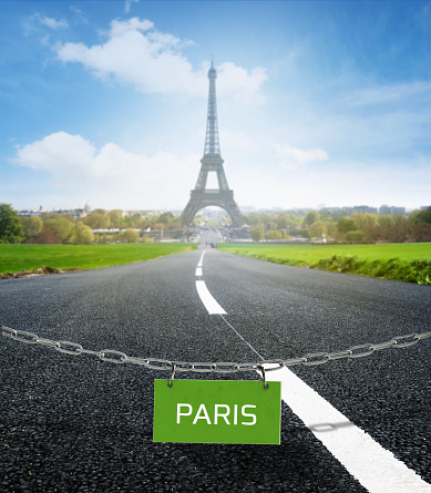 A road that leads to Paris