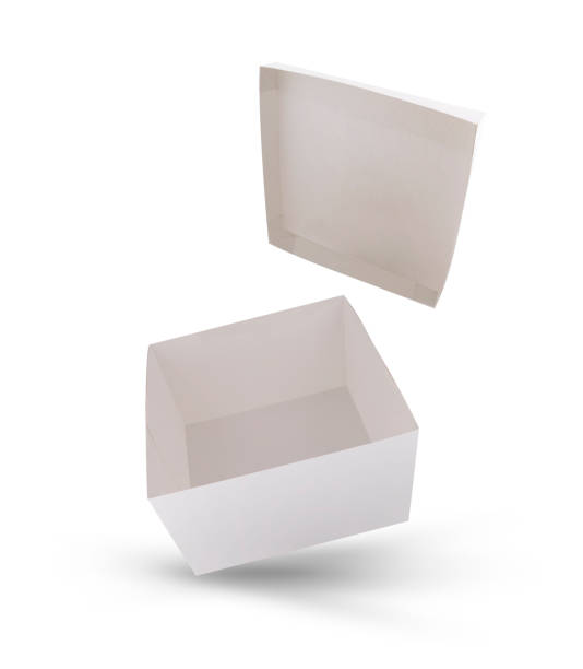 istock White Cardboard Box For Cake isolated on white background 1312827033