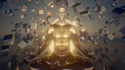 Meditation Mindfulness Animated Background Illustraion Stock Video -  Download Video Clip Now - iStock