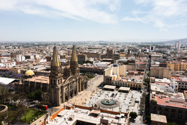 istock High angle view of Guadalajara, Mexico 1312843358