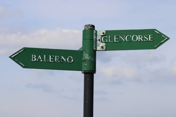 istock Directional Sign for Balerno and Glencorse 1312849077