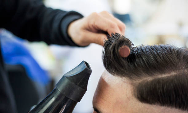 istock Man in Barber shop 1312850888
