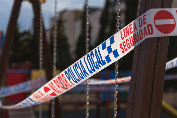 istock police precinct in a playground 1312861068