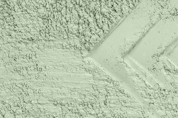 Green cosmetic clay texture background