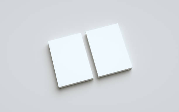 istock A5 Flyer / Brochure Mock-Up - Two Stacks of Flyers 1312878780