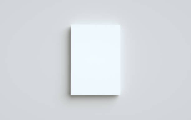istock A5 Flyer / Brochure Mock-Up - One Stack of Flyers 1312878794