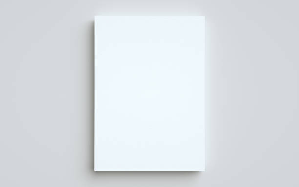 istock A4 Flyer / Letterhead Mock-Up - One Stack of Flyers 1312878817