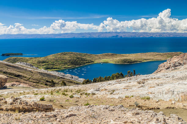 istock Isla del Sol (Island of the Sun) in Titicaca lake, Bolivia 1312880526