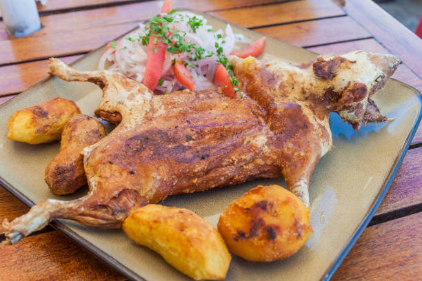 istock Roasted guinea pig, traditional meal in Peru 1312881204