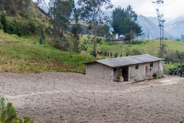 istock Rural house in ecuadorian mountains 1312881472