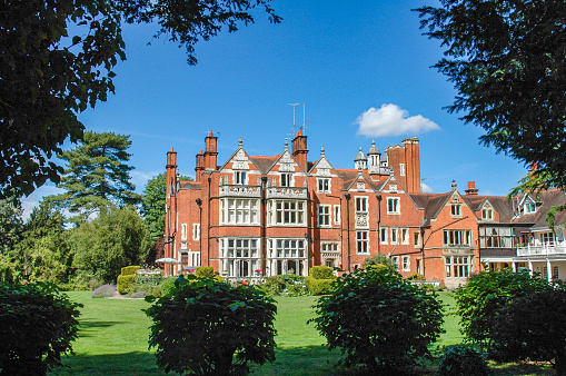 River Thames: Taplow Court is a huge mansion set beside the river that is now run by a lay Buddhist sect.