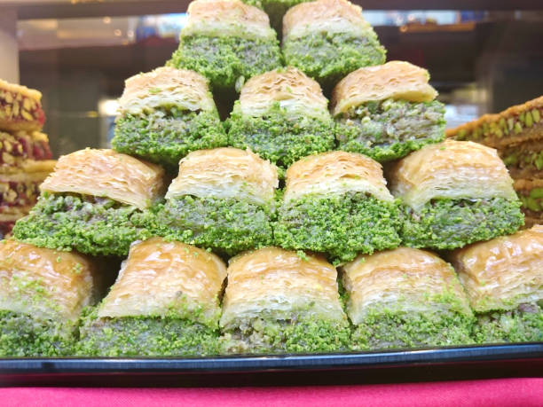 istock Traditional Turkish  dessert Baklava 1312917949
