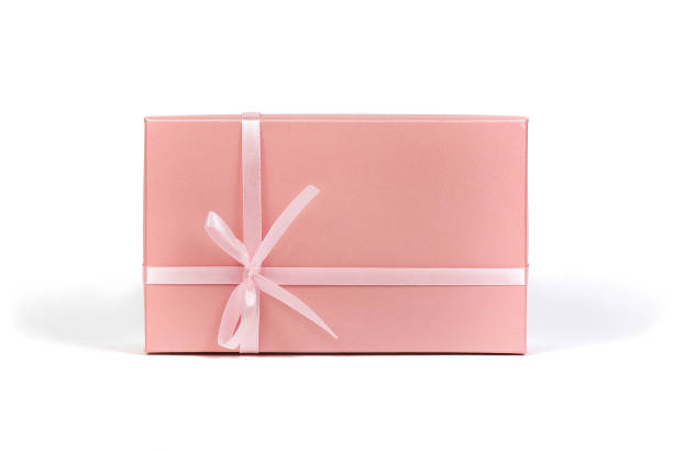 istock pink gift box isolated on white background 1312931198