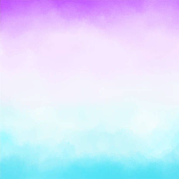 istock Abstract colorful watercolor texture hand drawing graphic design vector EPS10 illustration. Wallpaper or theme background. 1312932266