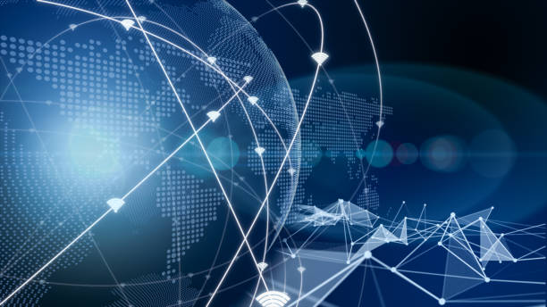 istock 5G and AI technology Global communication network concept. 6G Business graph. Global business. 1312945530