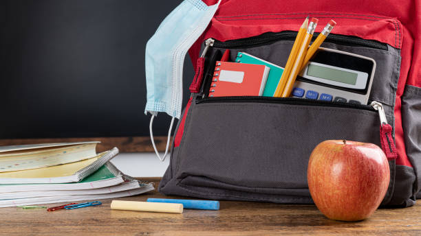 istock School Desk With Blackboard in Background 1312952117