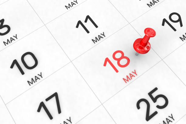 istock 3d rendering of important days concept. 1312975864
