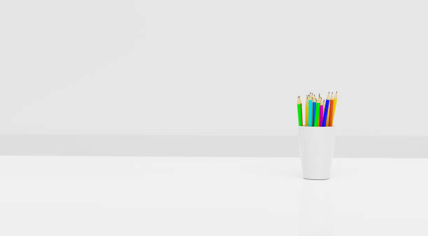 istock full color pencil in white ceramic cup with clean room 1312979109