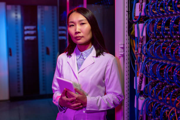 istock Portrait of server professional with tablet 1312980400