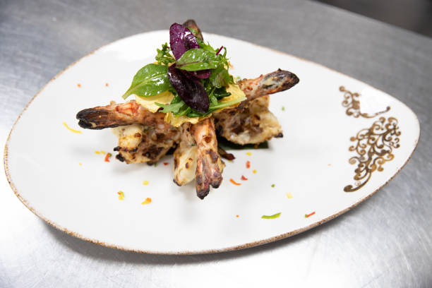 istock Chargrilled Tiger Prawns 1312980683