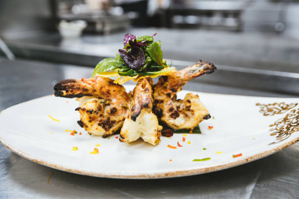 istock Chargrilled Tiger Prawns 1312980700