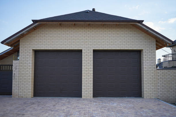 istock Large new garage for two cars 1312992029