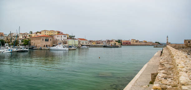 istock The lighthouse of Chania Crete 1313009158