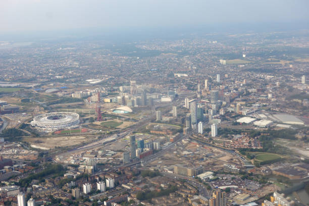 istock Aerial view of London 1313009314