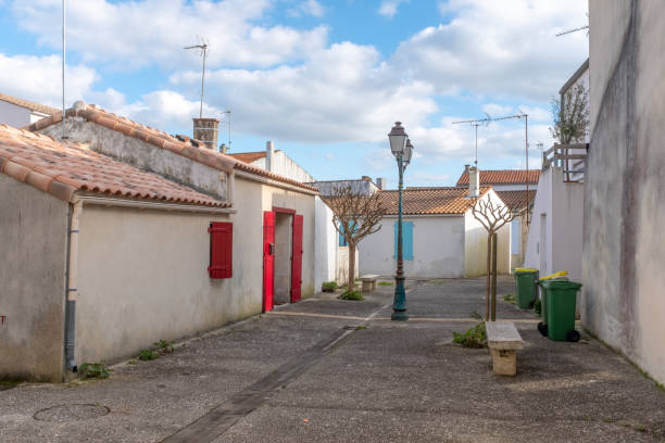 istock One small empty square in the old town of Saint-Trojan-les-Bains 1313011424