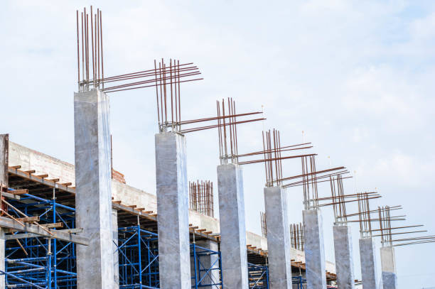 istock Building a house with construction concepts on sunny day and copy space 1313018280