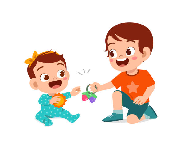 5,800+ Baby Brother Stock Illustrations, Royalty-Free Vector Graphics &  Clip Art - iStock