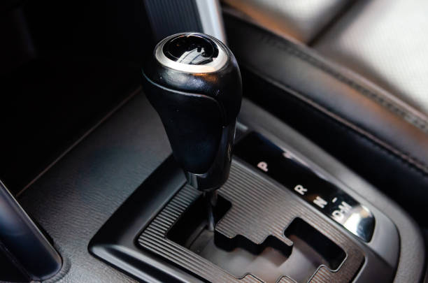 istock Auto gear in the modern cabin 1313030521