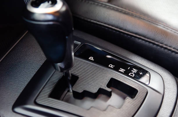 istock Auto gear in the modern cabin 1313030524