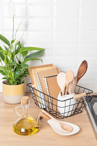 istock Eco friendly kitchen utensils and decoration, sustainable ethical lifestyle, zero waste storage 1313063769