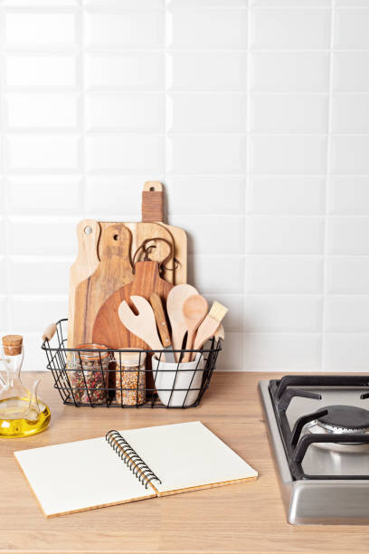 istock Eco friendly kitchen utensils and decoration, sustainable ethical lifestyle, zero waste storage 1313063770