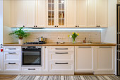 cozy modern well designed kitchen interior