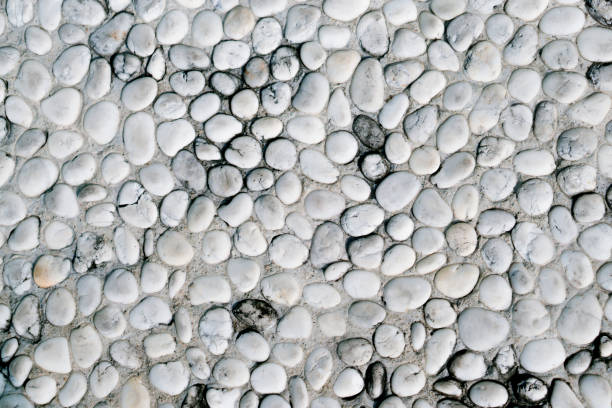 istock White   pebbles  stone  decorate walll   abstract nature background 1313068870