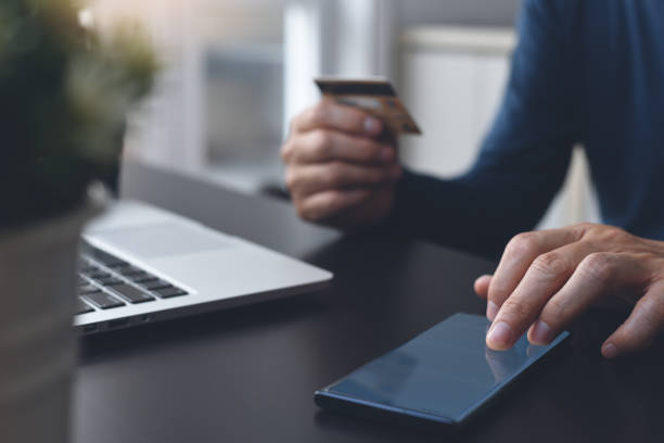 istock Online shopping, Internet payment 1313069885