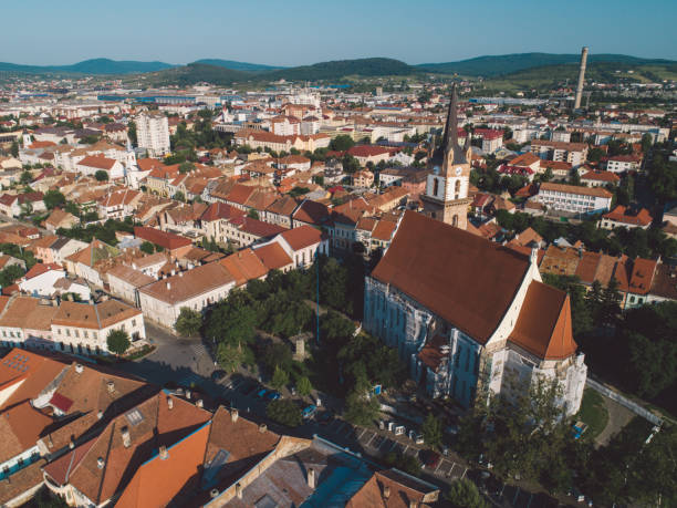 istock High Angle View Of Townscape Against Sky 1313078680